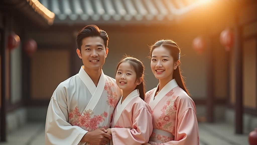 한복 모델 9년, 나에게 딱 맞는 색 고르는 비결은? · 미온한복