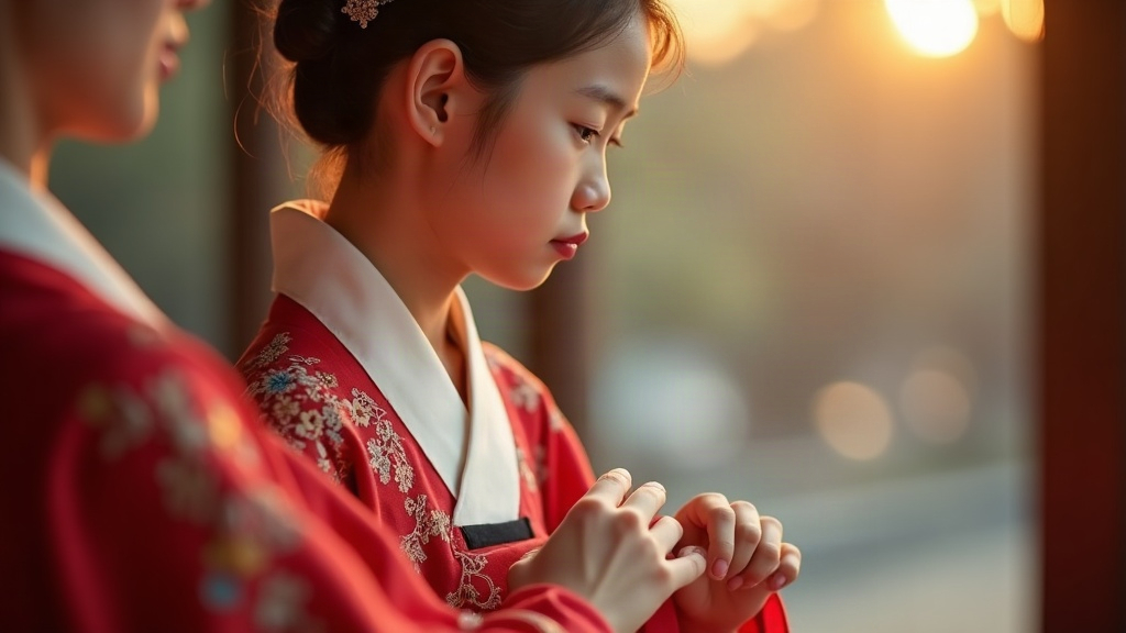 사랑이야기스튜디 한복가족사진 준비할 때 옷과 소품은 어떻게 골라야 할까요 · 사랑이야기스튜디오 춘천점
