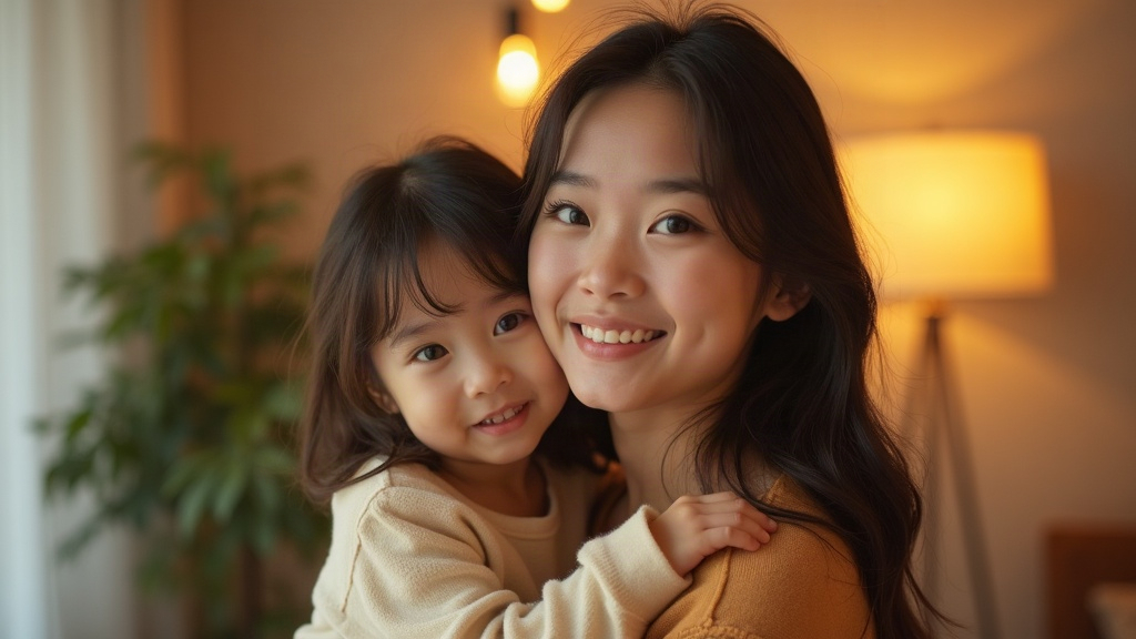 사랑이야기스튜디 부천 자연스러운 가족사진· 어떻게 찍어야 어색하지 않을까 · 사랑이야기스튜디오 부천점